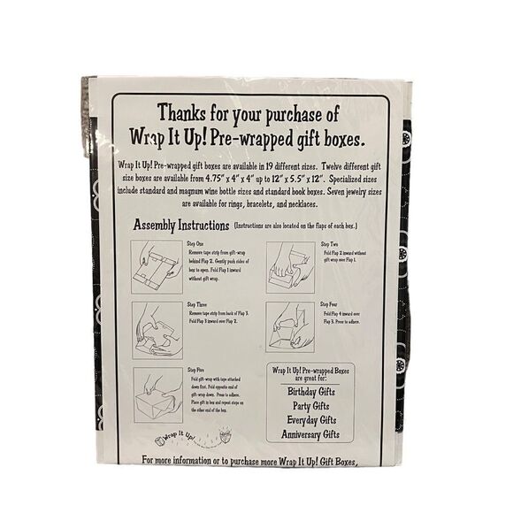 Thirty-One Lot of 19 Small Gift Boxes Cardboard Onyx Blossom New - Picture 3 of 3